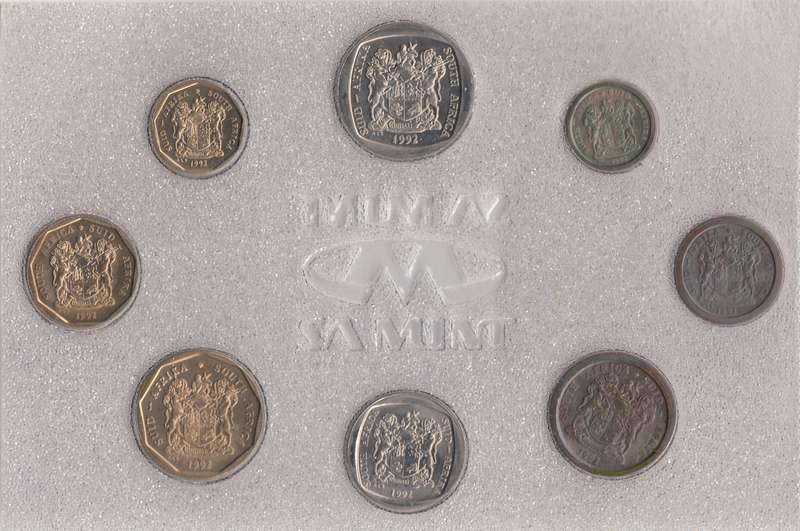 1992    SA Uncirculated Mint Pack -   SEALED     1992-036