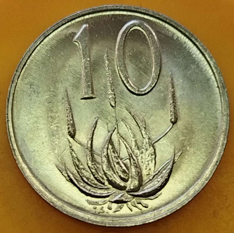 1980   10c   Coin   RSA             SUN17864