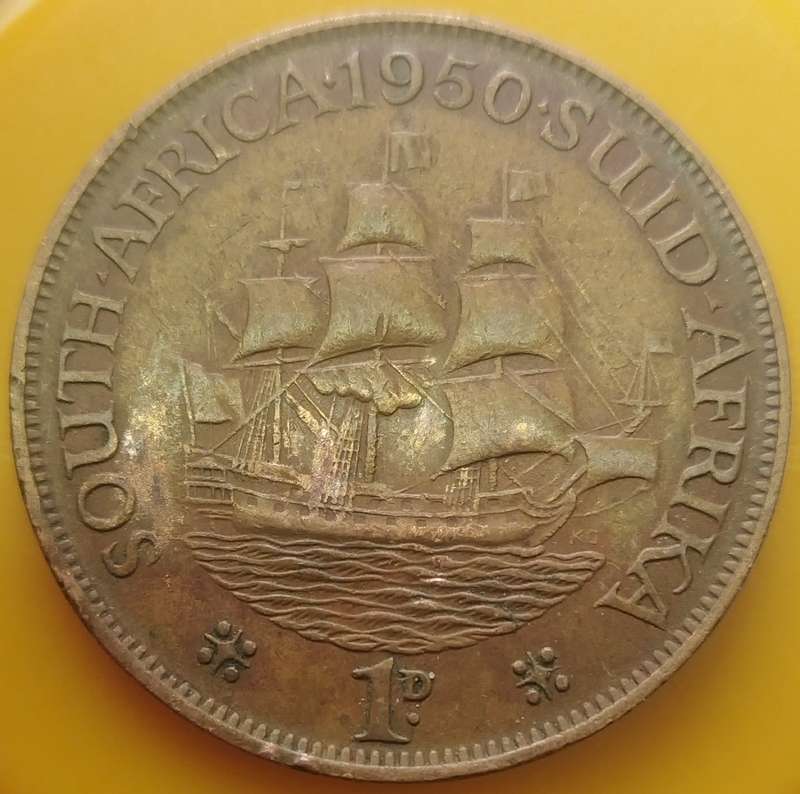 1950     PENNY  COIN        SA                       SUN17868
