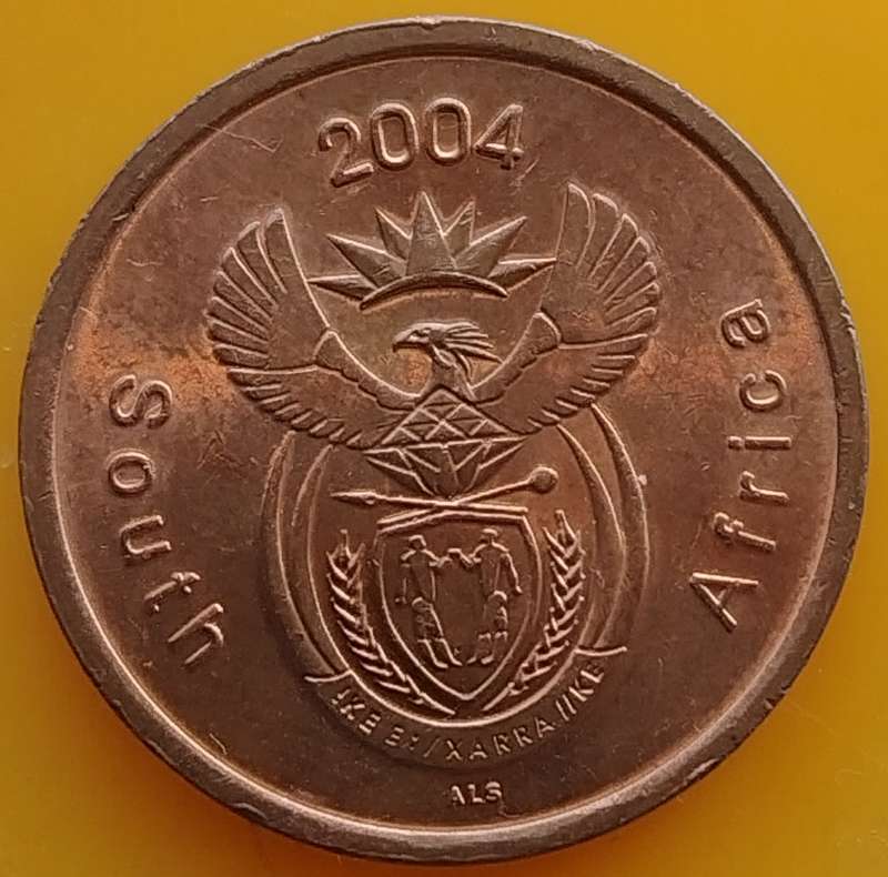 2004   5c   Coin        RSA        SUN17872