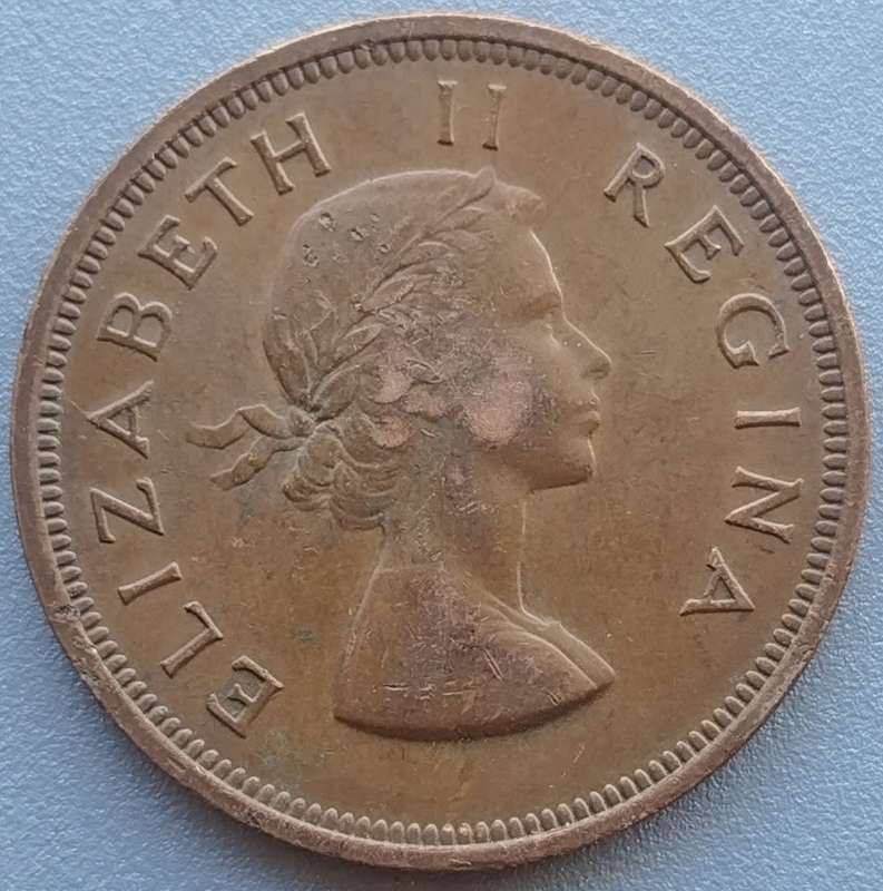 1955     PENNY  COIN        SA                       SUN17876