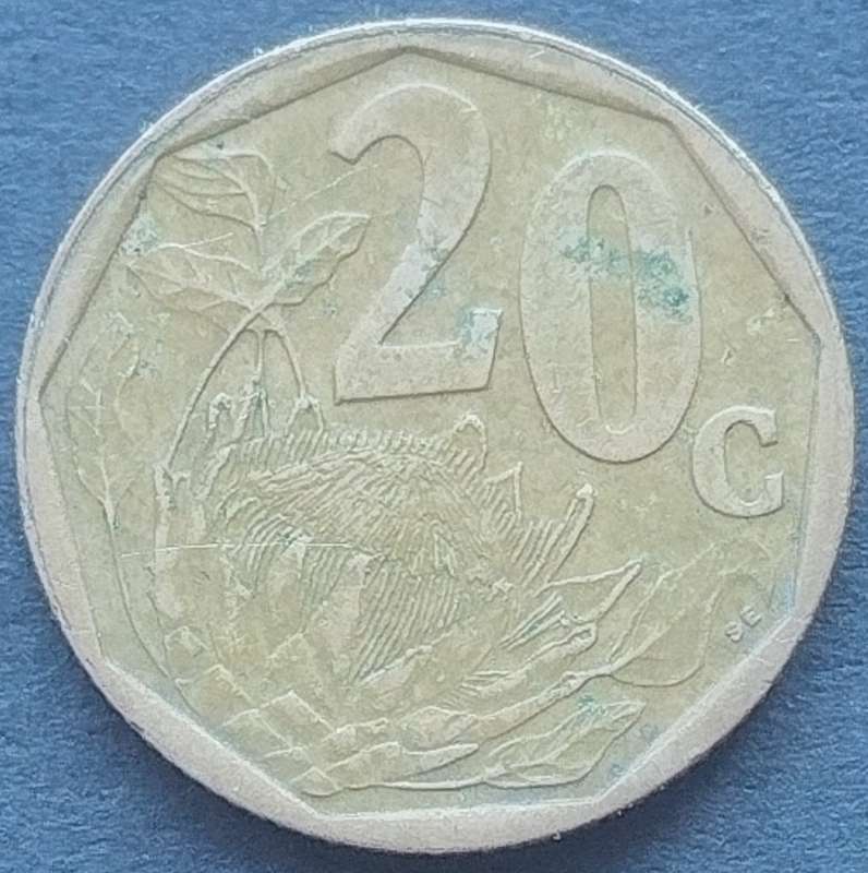 2000   20c   COIN  RSA                    SUN17884