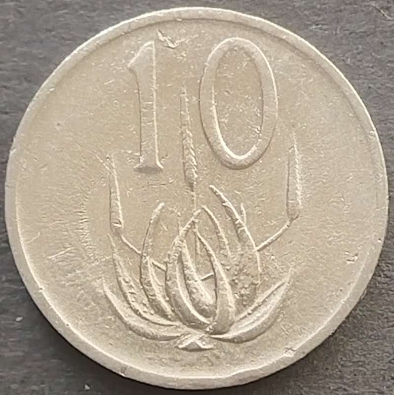 1983   10c   COIN   RSA           SUN17891