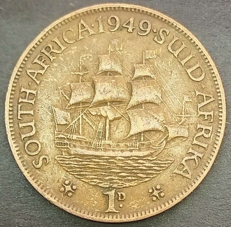 1949     PENNY  COIN        SA                       SUN17898