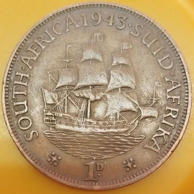 1943    PENNY  COIN        SA                       SUN17905