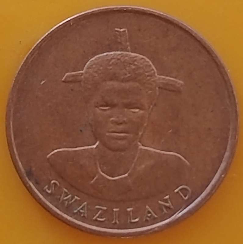 1986   1 CENTS   COIN       SWAZILAND                      SUN17911