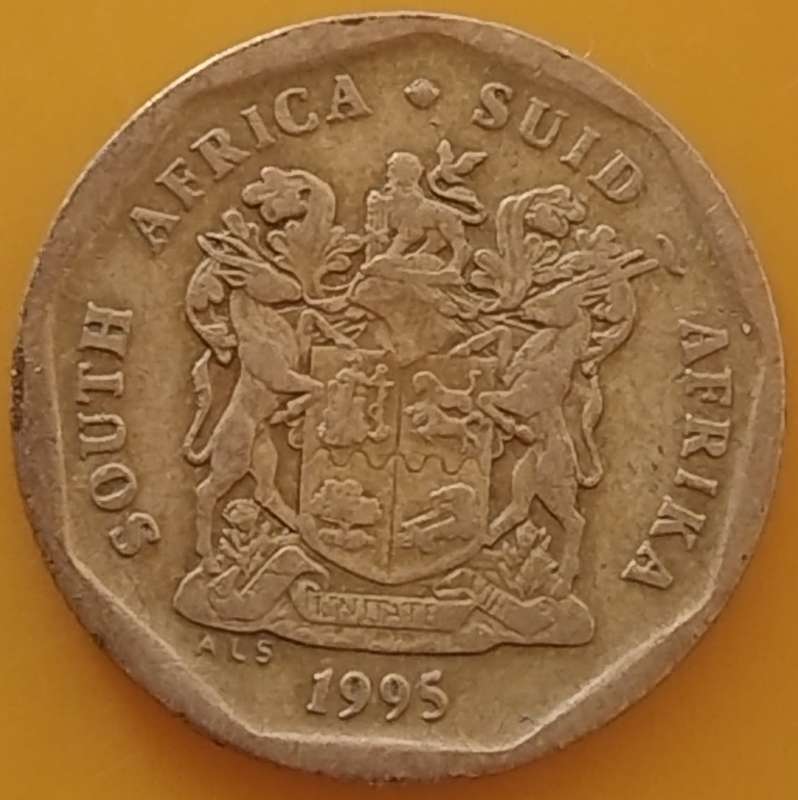 1995  20c   COIN  RSA                    SUN17912