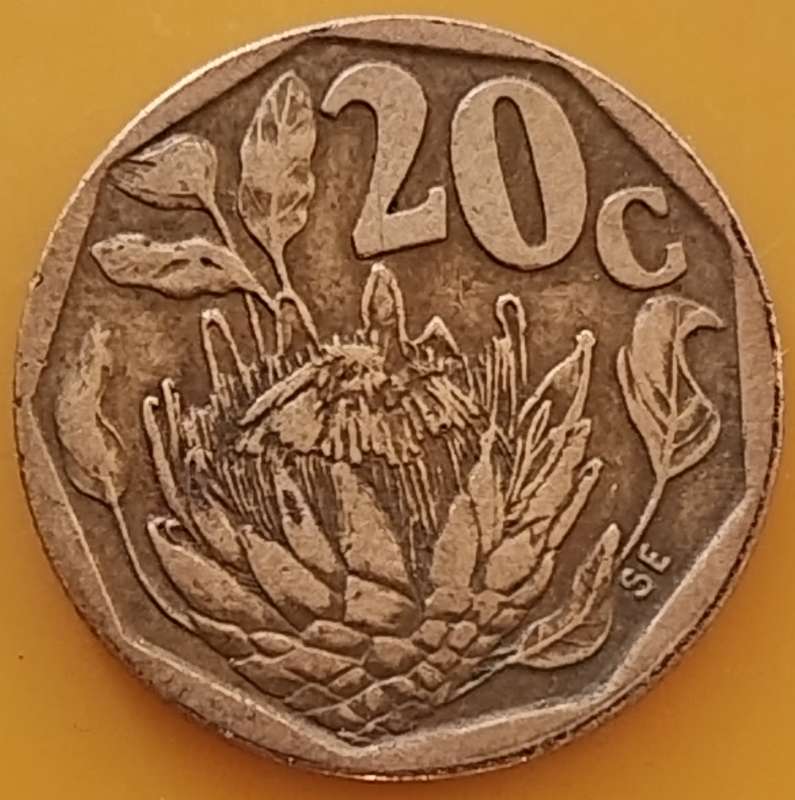 1994   20c   COIN  RSA                    SUN17914