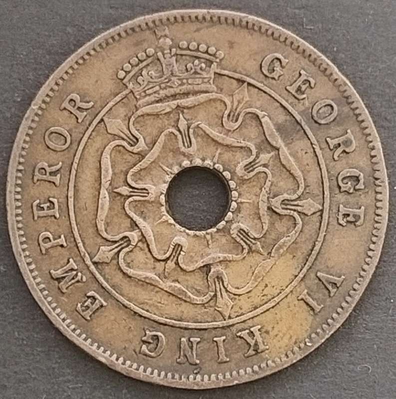 1944   1 Penny -      Southern Rhodesia              SUN17918