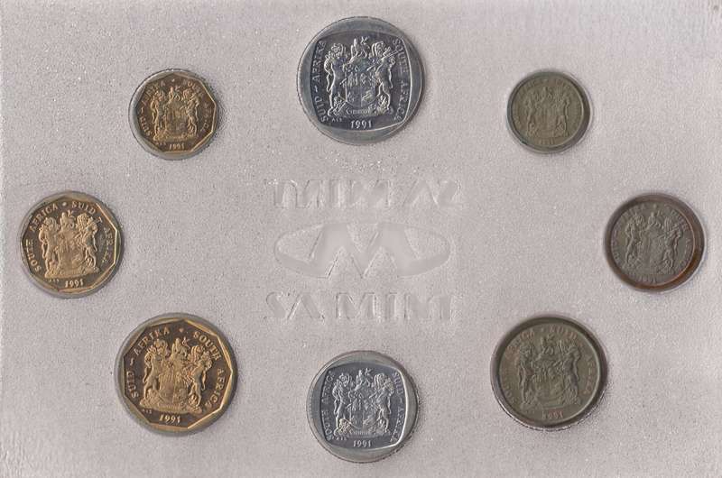 1991    SA Uncirculated Mint Pack -   SEALED     1991-054