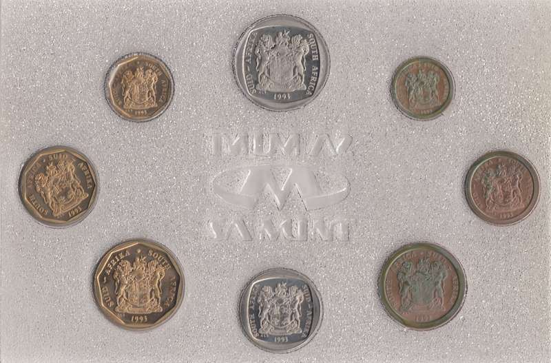 1993    SA Uncirculated Mint Pack -   SEALED     1993-057