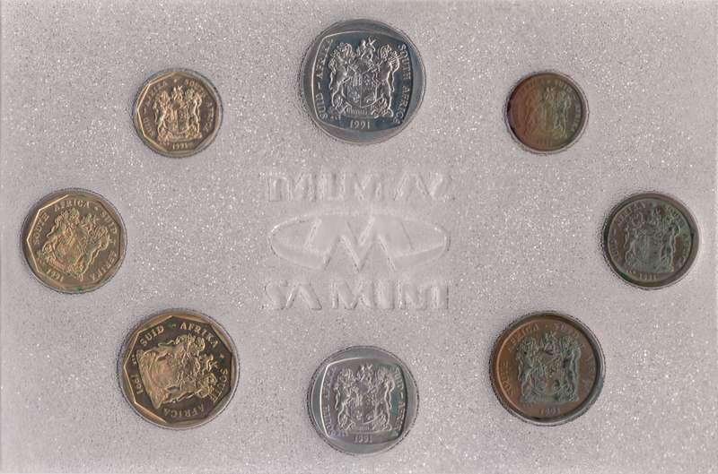 1991    SA Uncirculated Mint Pack -   SEALED     1991-058