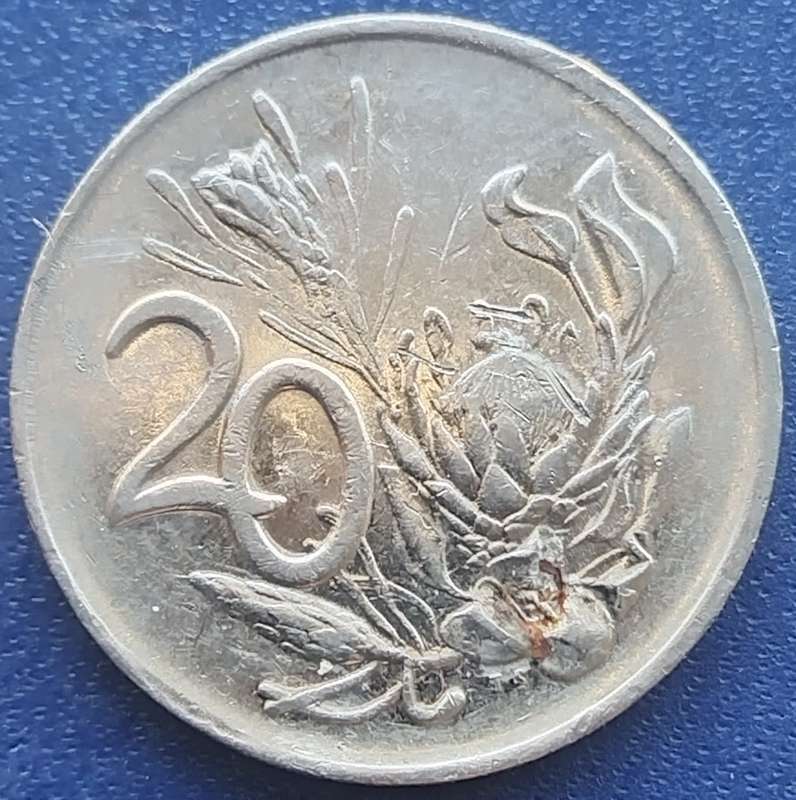 1990   20c   COIN  RSA                    SUN17926