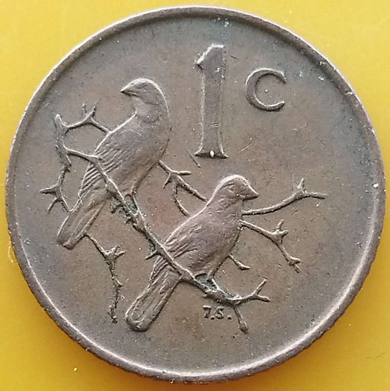 1966   1c   COIN   (Afrikaans)       SUN17931