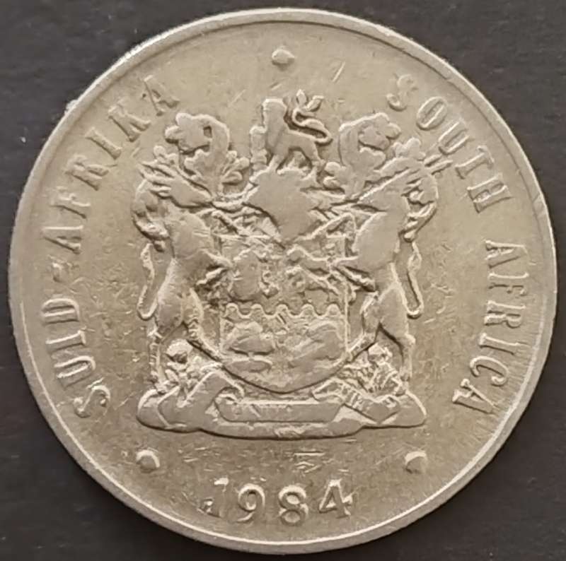 1984   20c   COIN   RSA           SUN17935