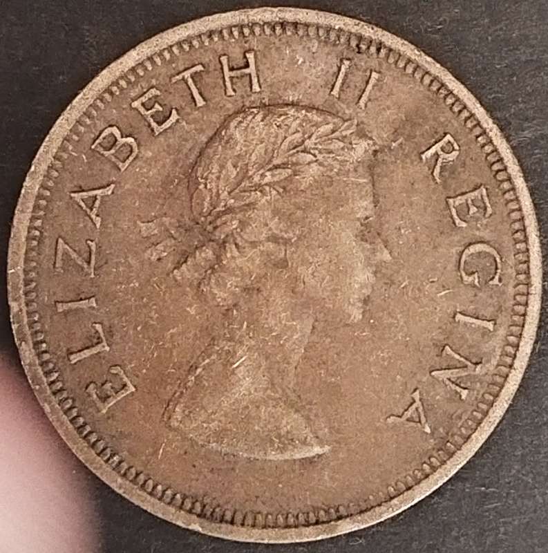 1958     PENNY  COIN        SA                       SUN17937