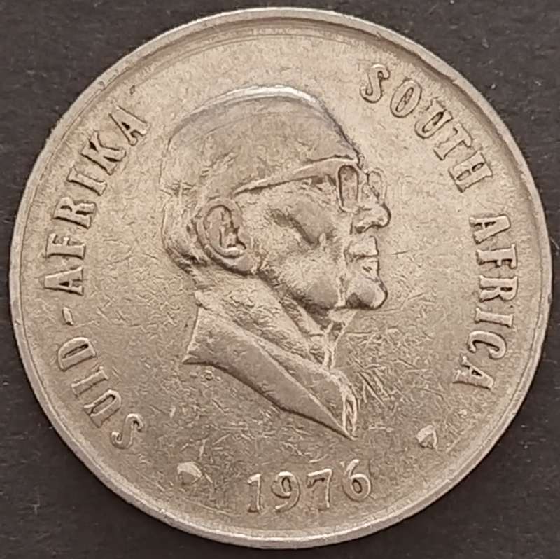1976   20c   COIN   RSA           SUN17939