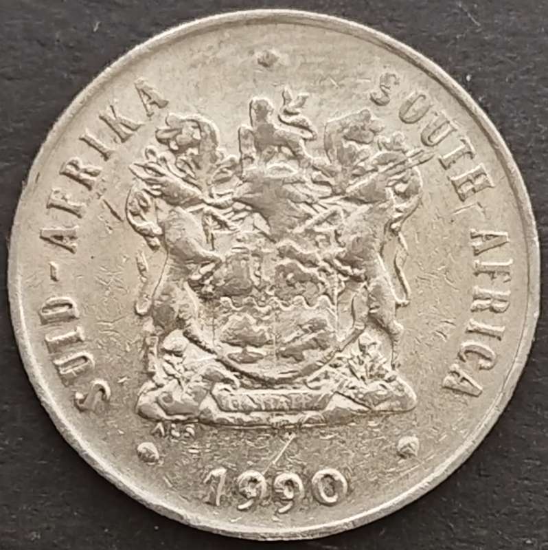 1990   20c   COIN  RSA                    SUN17944