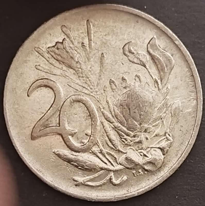 1990   20c   COIN  RSA                    SUN17944