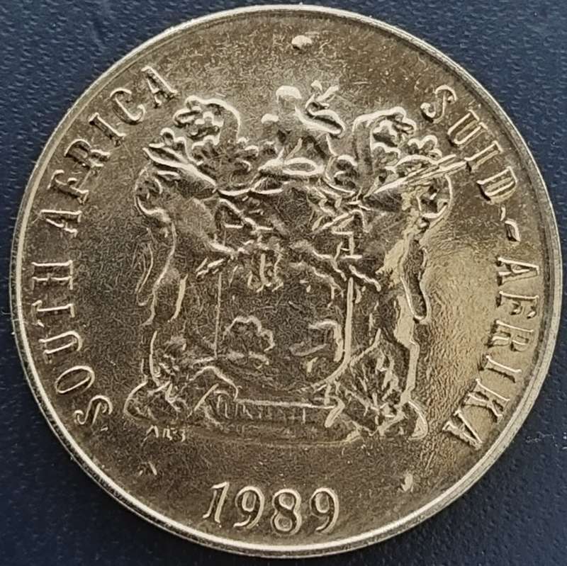 1989    50c    COIN     RSA             17945
