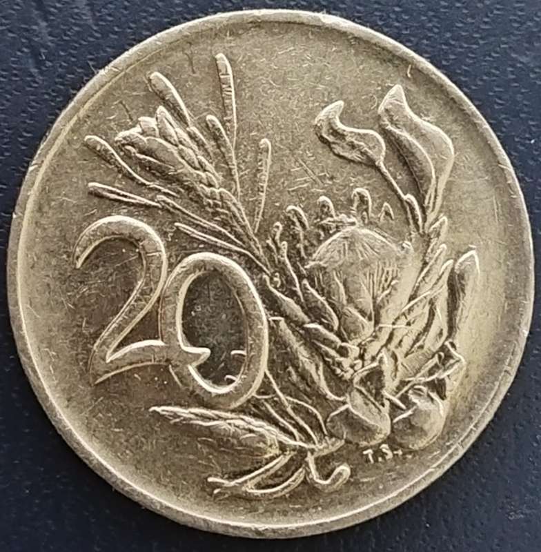 1990   20c   COIN  RSA                    SUN17948