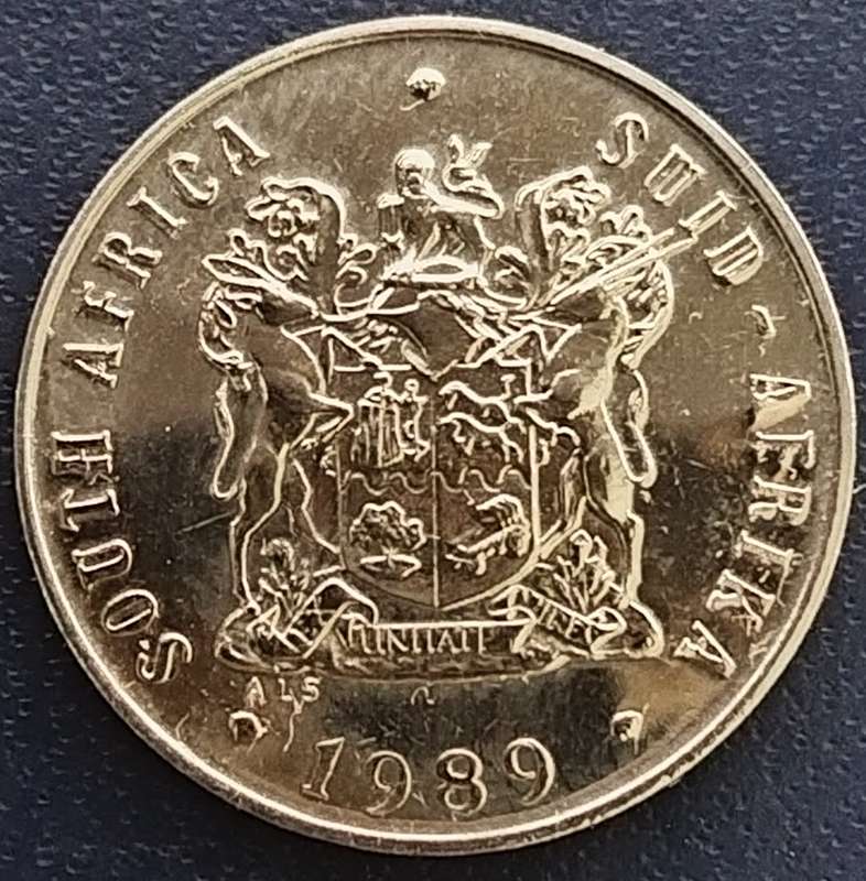 1989   10c   COIN     RSA     SUN17949