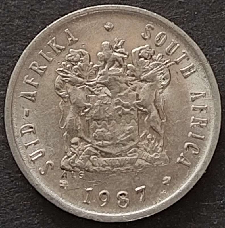 1987  5c   Coin     RSA           SUN17959