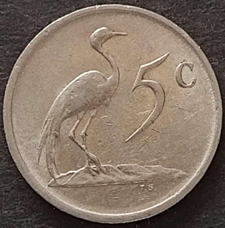 1987  5c   Coin     RSA           SUN17959