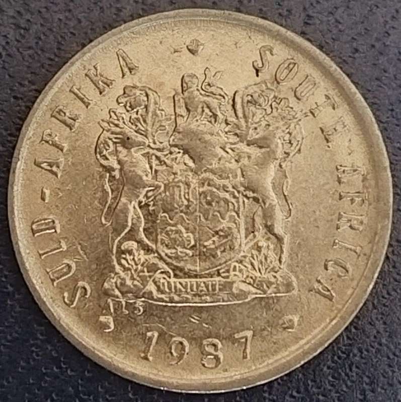 1987  5c   Coin     RSA           SUN17962