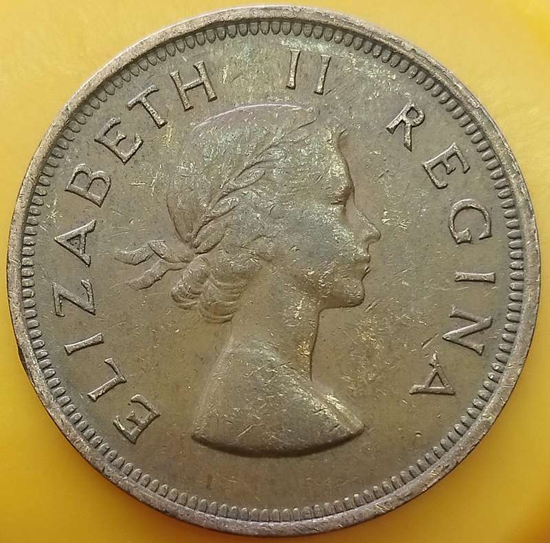 1956     PENNY  COIN        SA                       SUN17968