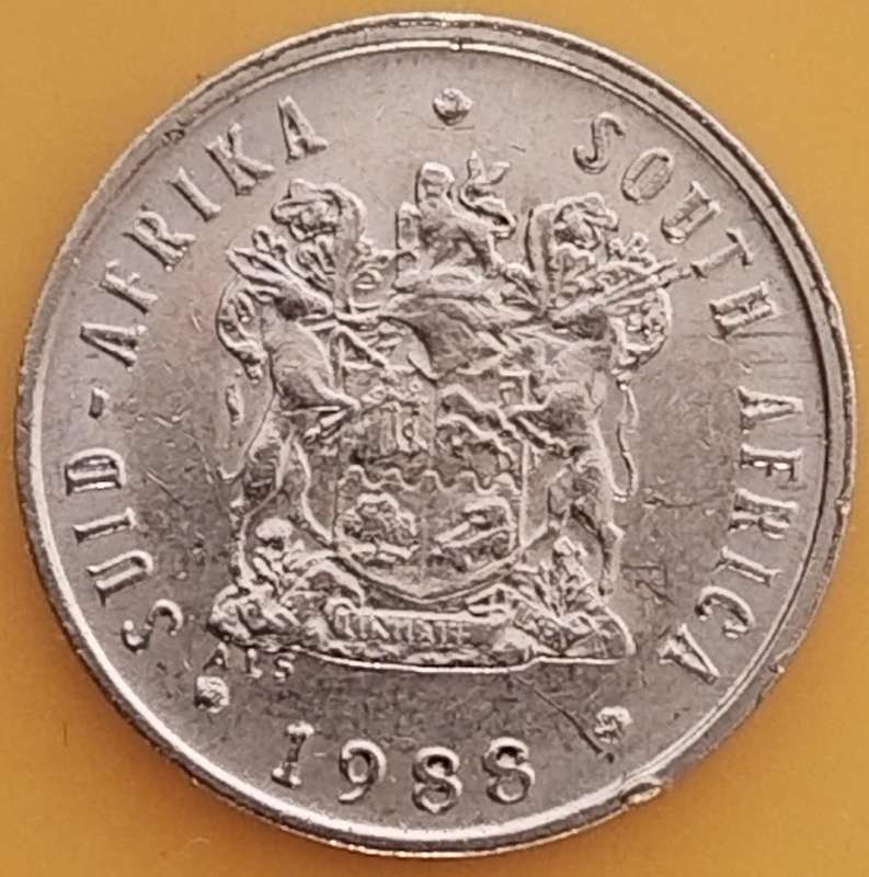 1988   5c   Coin                SUN17971