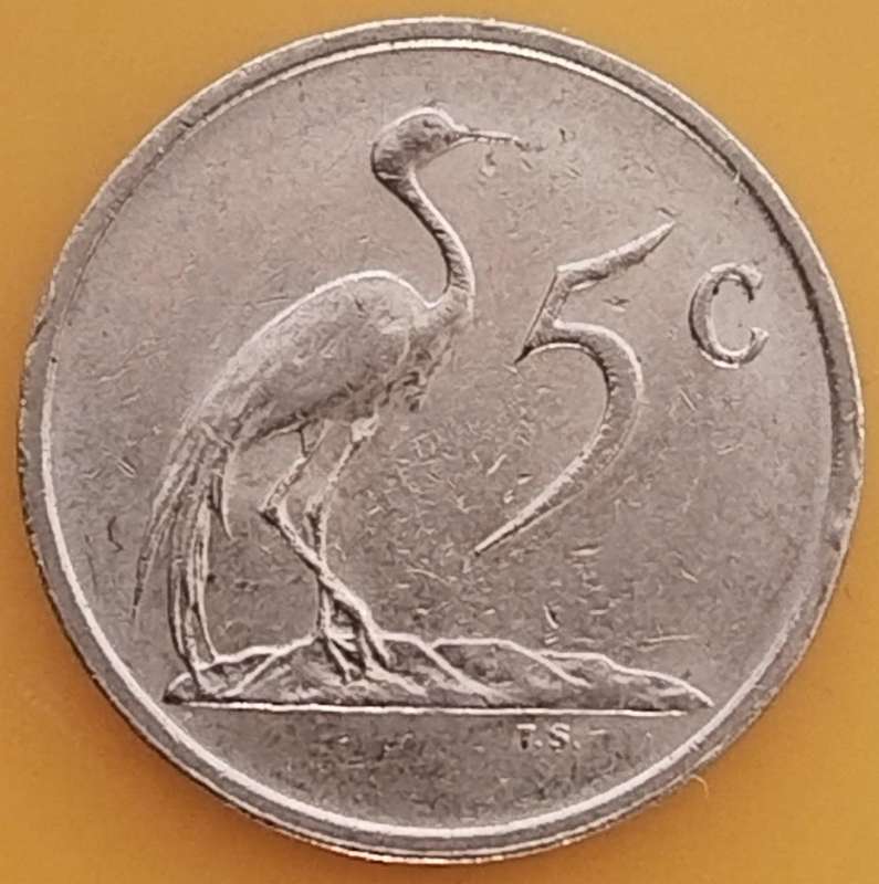 1988   5c   Coin                SUN17971