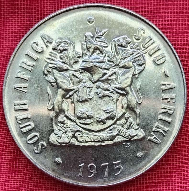1975   50c   Coin       RSA         SUN17978