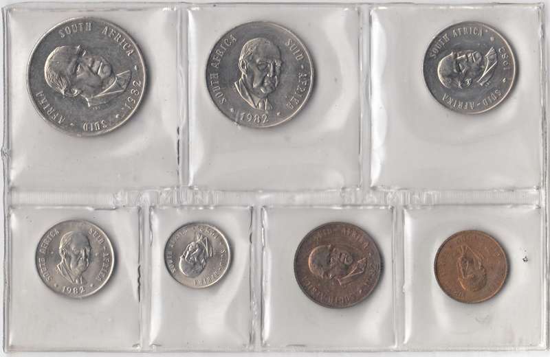 1982 MINT PACK UNC  SEALED FROM MINT      1982-084