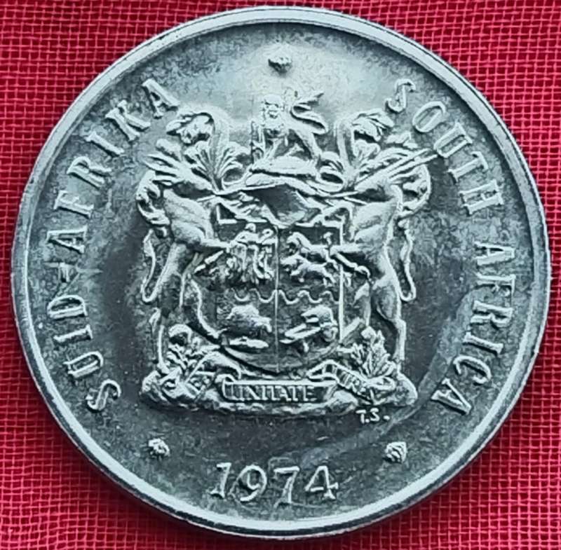 1974  20c  RSA                      SUN17981