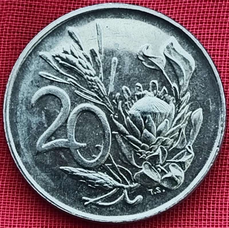 1974  20c  RSA                      SUN17981