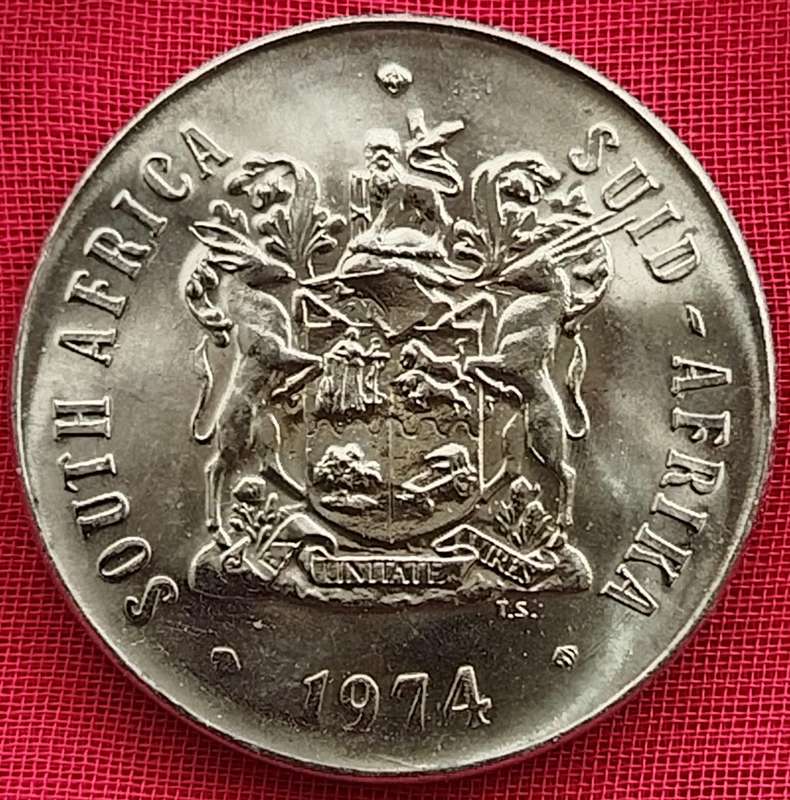 1974   50c  RSA                      SUN17985