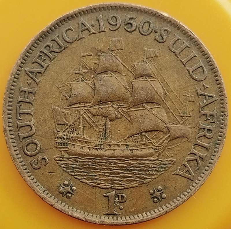 1950     PENNY  COIN        SA                       SUN17986