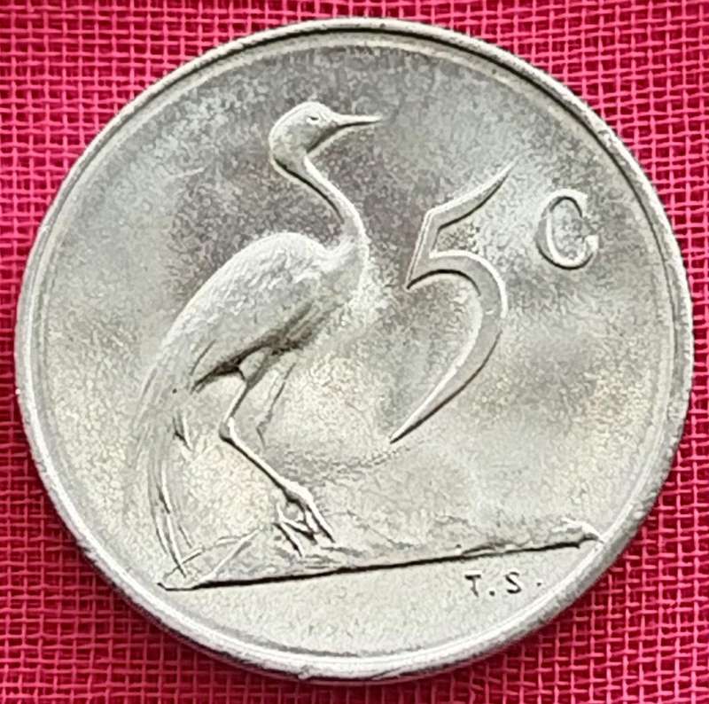 1968   5c   COIN   (English)       SUN17994