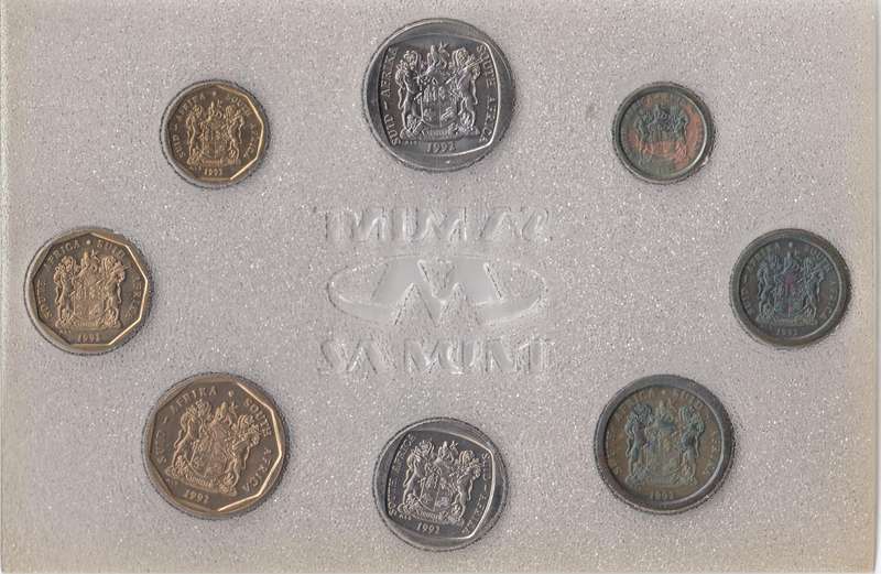 1992    SA Uncirculated Mint Pack -   SEALED     1992-089