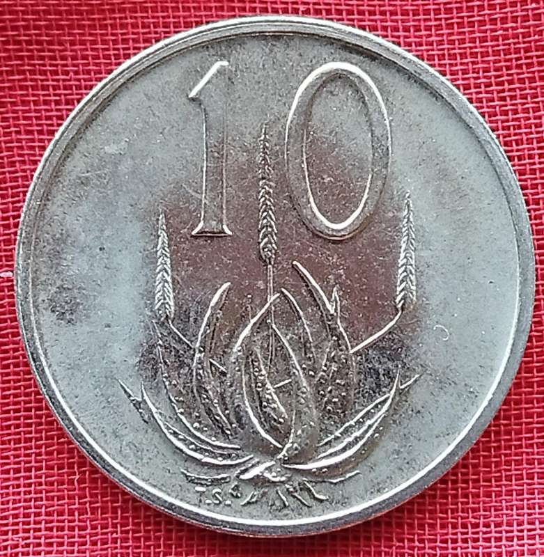 1974  10c  RSA                      SUN17996