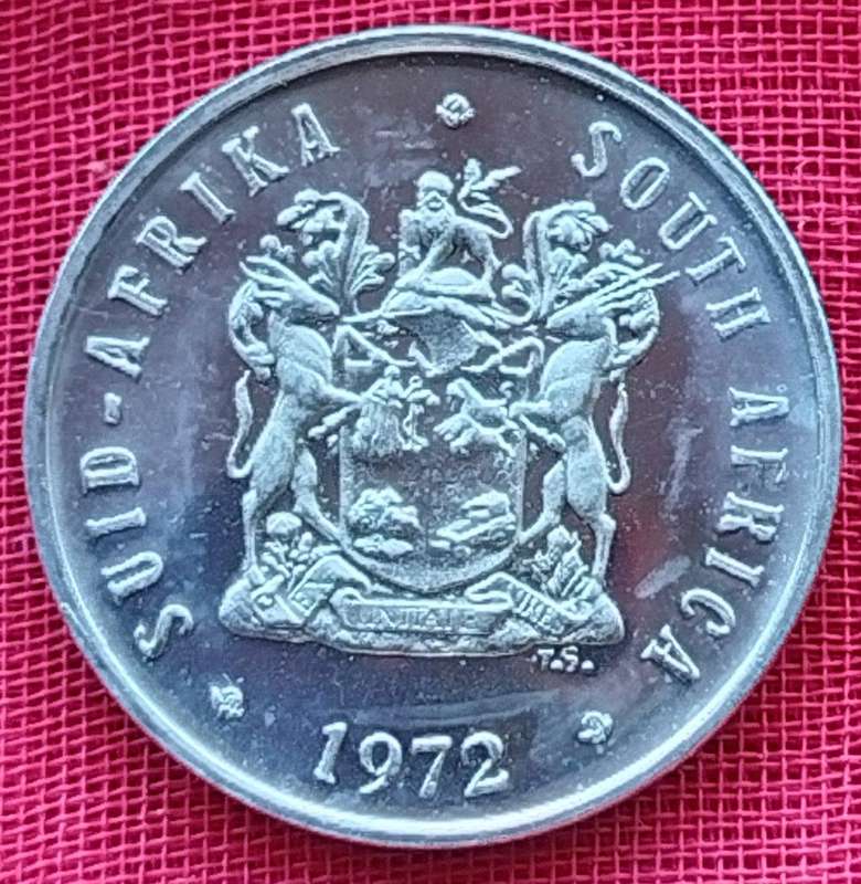 1972   5c  RSA                      SUN17997