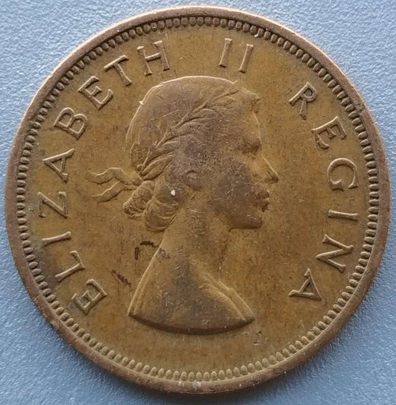 1958     PENNY  COIN        SA                       SUN17998