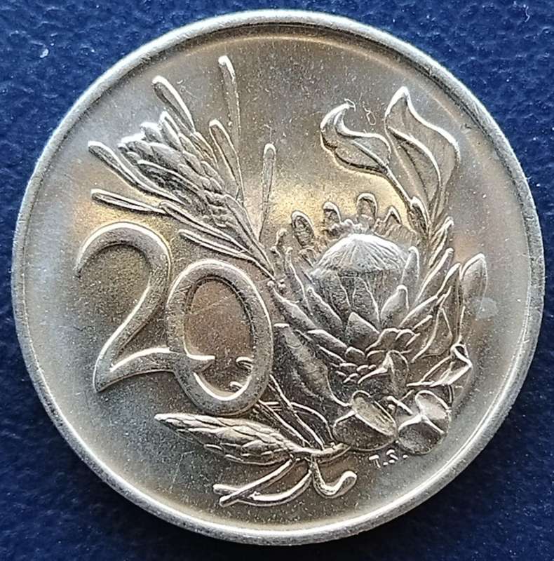 1975   20c   COIN  RSA                    SUN18000