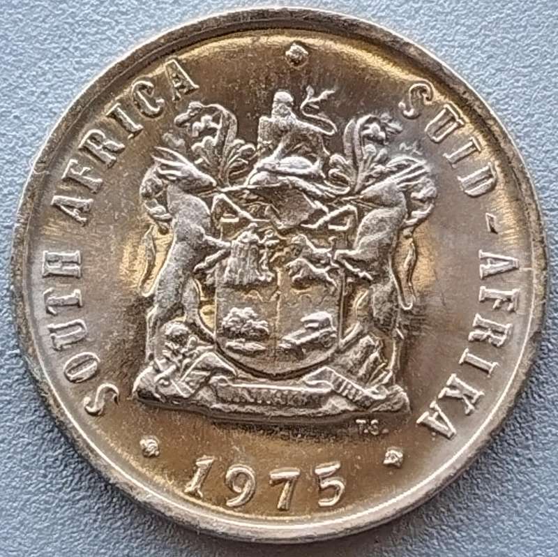 1975   10c   COIN  RSA                    SUN18005