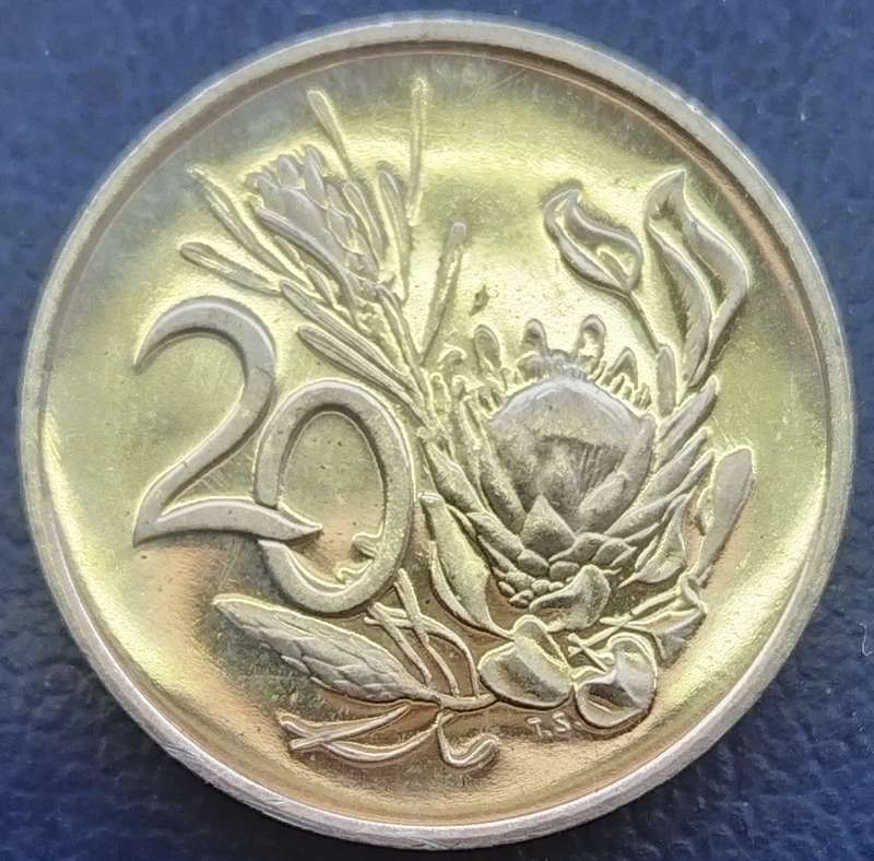 1970  20 CENT      RSA       SUN18006