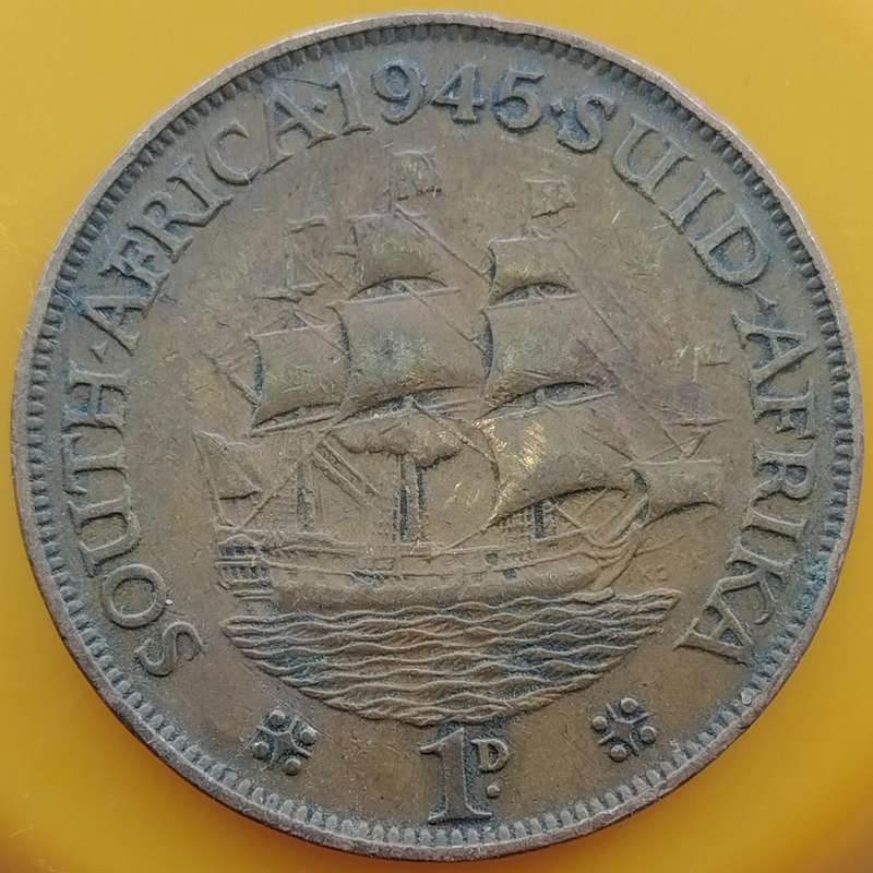 1945     PENNY  COIN        SA                       SUN18007