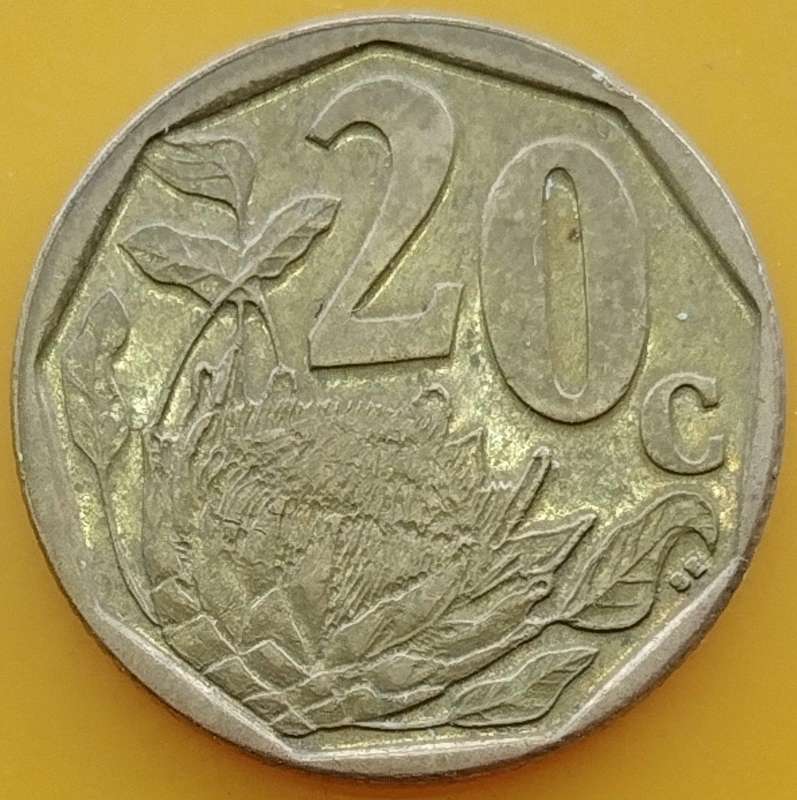 2008   20c   COIN  RSA                    SUN18008