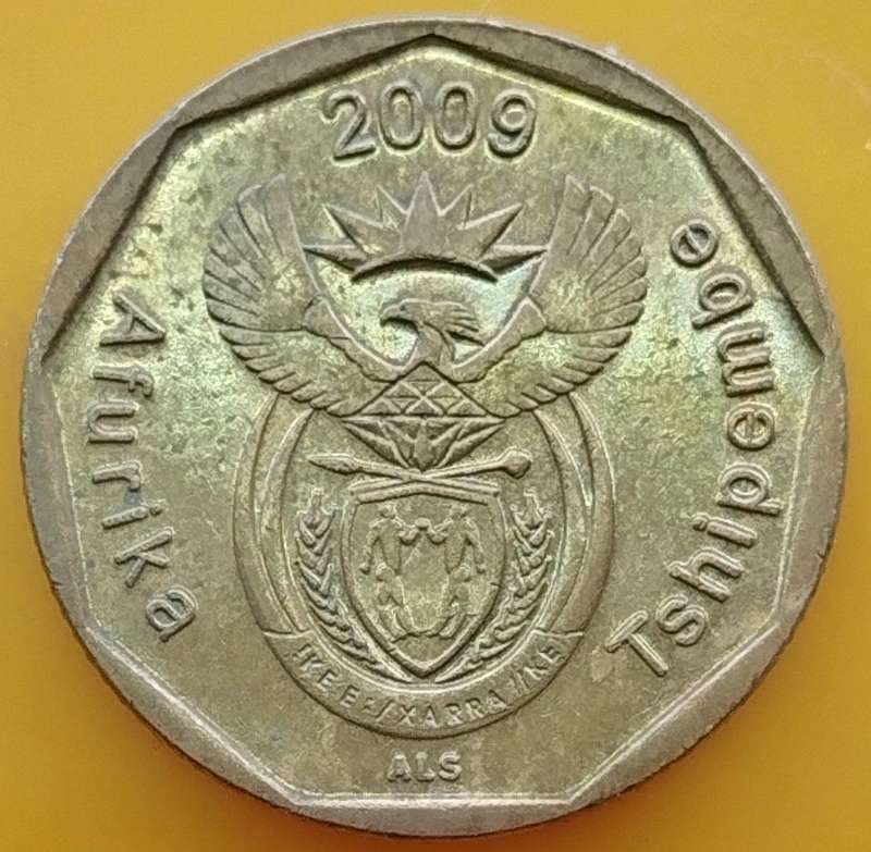 2009   20c   COIN  RSA                    SUN18009