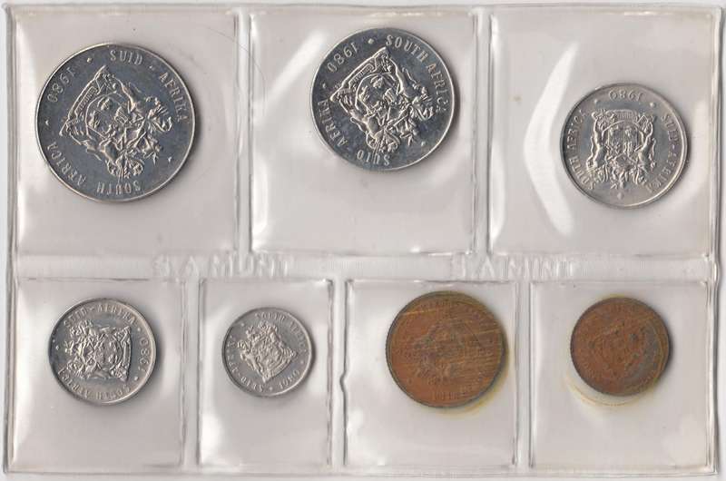 1980 MINT PACK UNC SEALED     1980-100